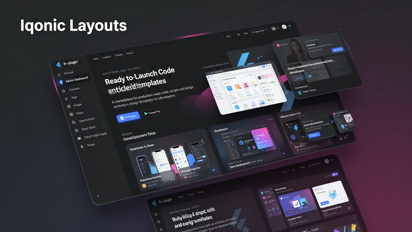 Preview of Iqonic Layouts