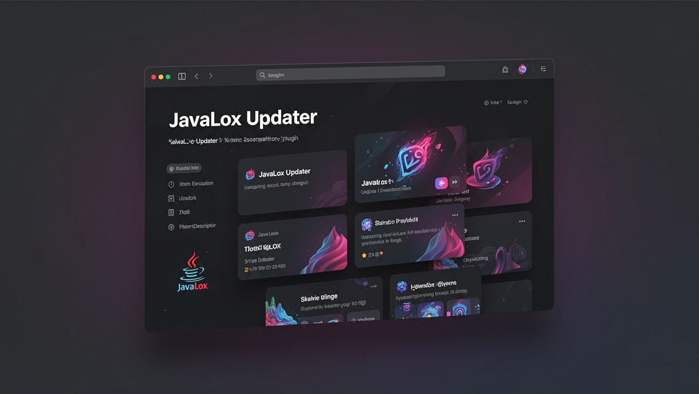 Preview of JavaLox Updater