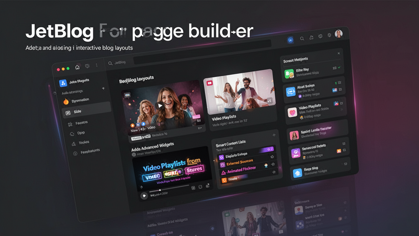 Preview of JetBlog For Elementor