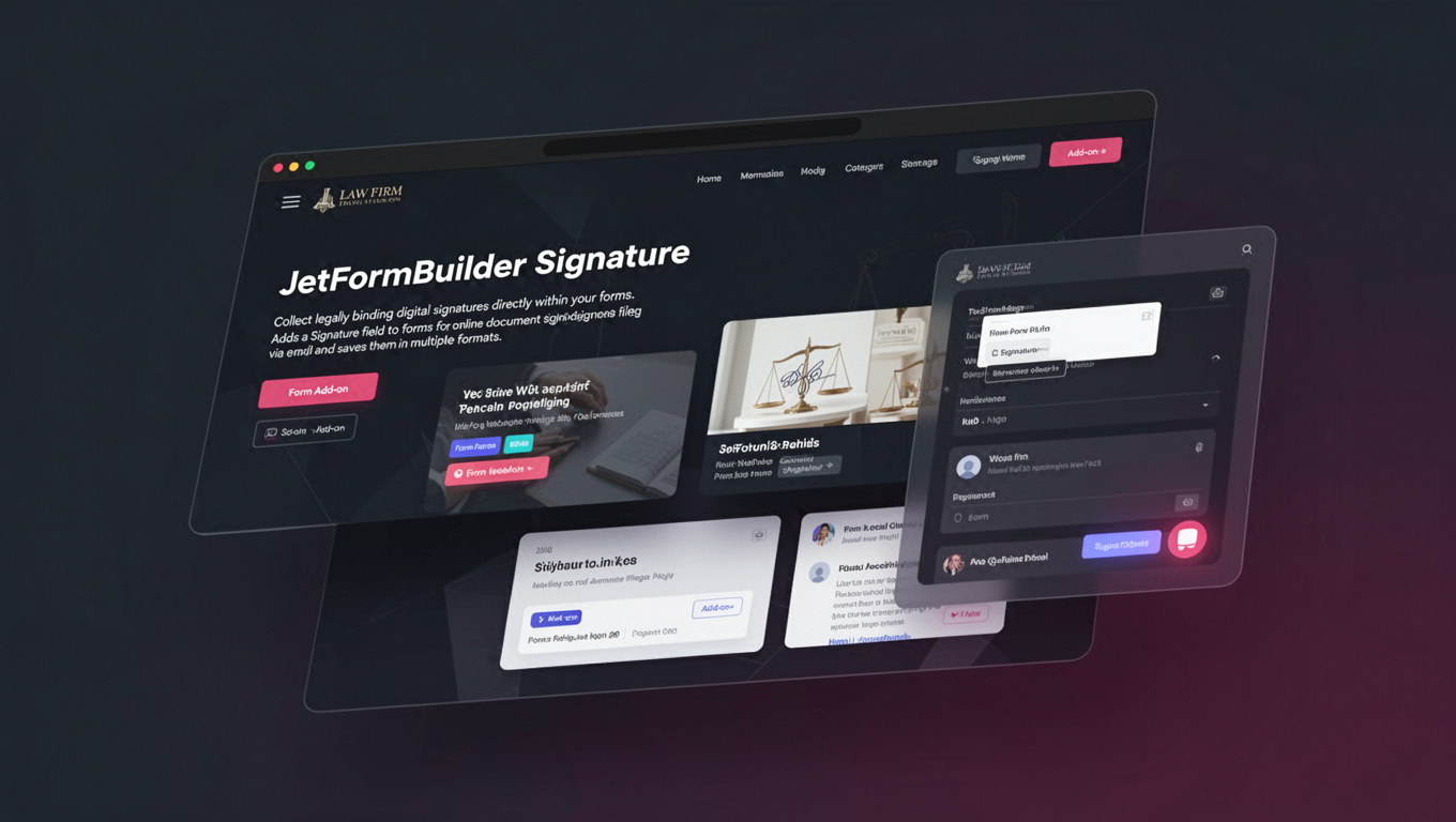 Preview of JetFormBuilder Signature