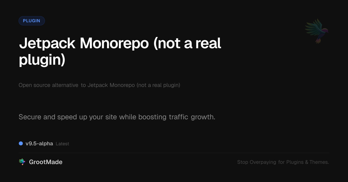 Preview of Jetpack Monorepo (not a real plugin)
