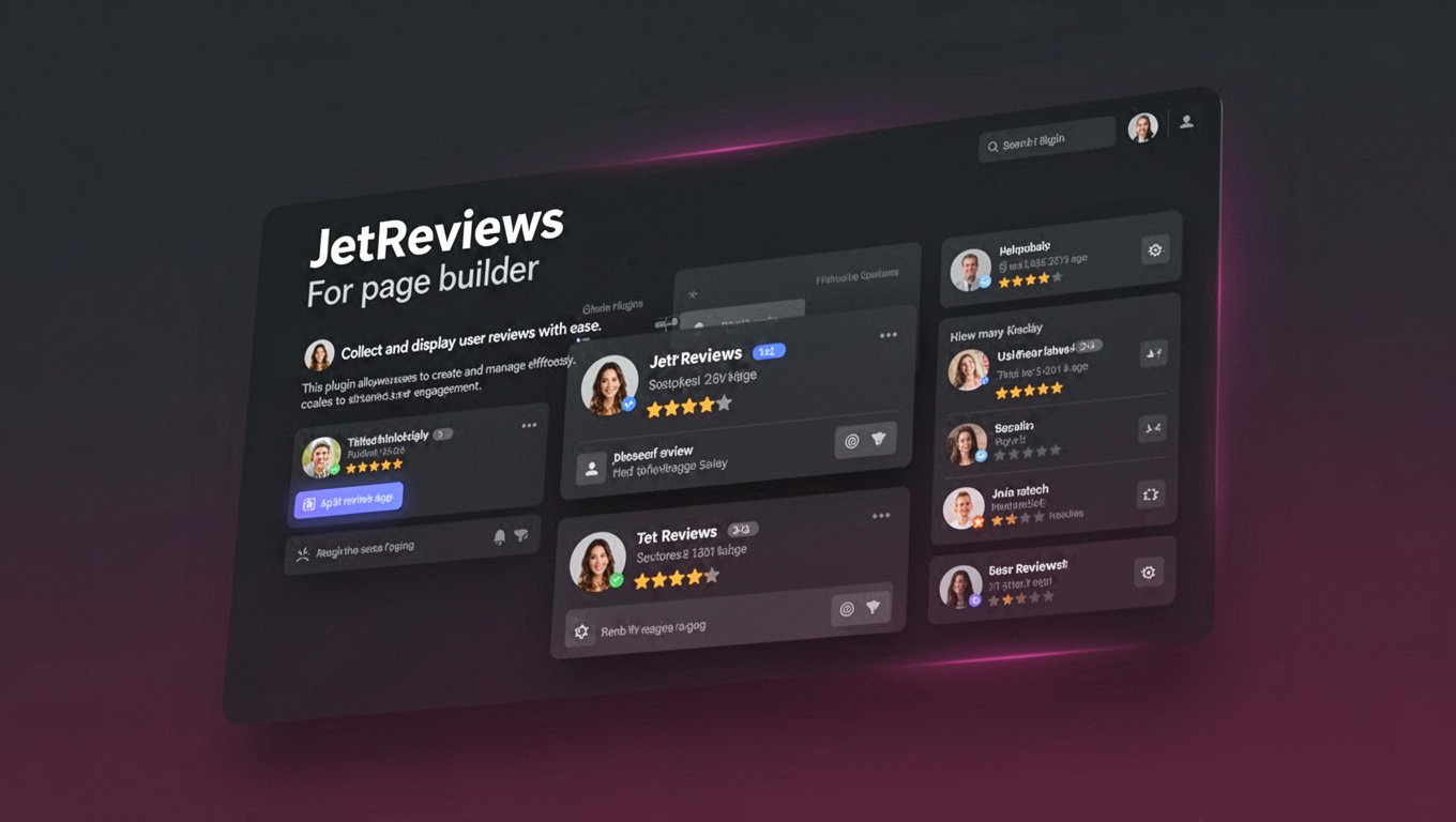 Preview of JetReviews For Elementor