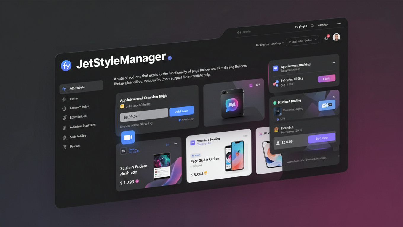 Preview of JetStyleManager