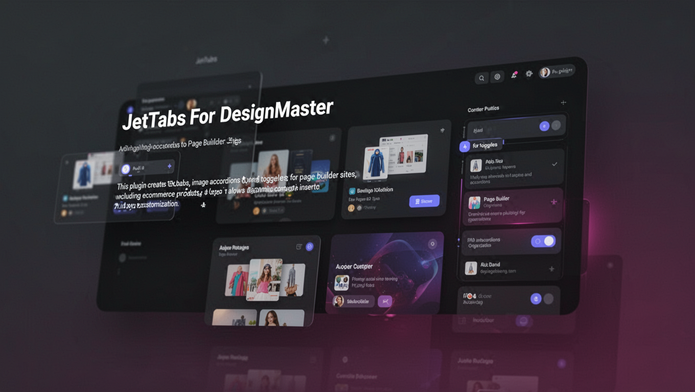Preview of JetTabs For DesignMaster