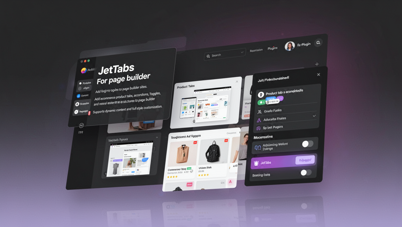Preview of JetTabs For Elementor