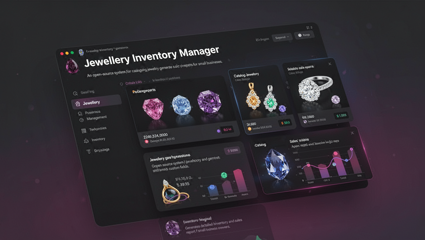 Preview of Jewellery Inventory Manager