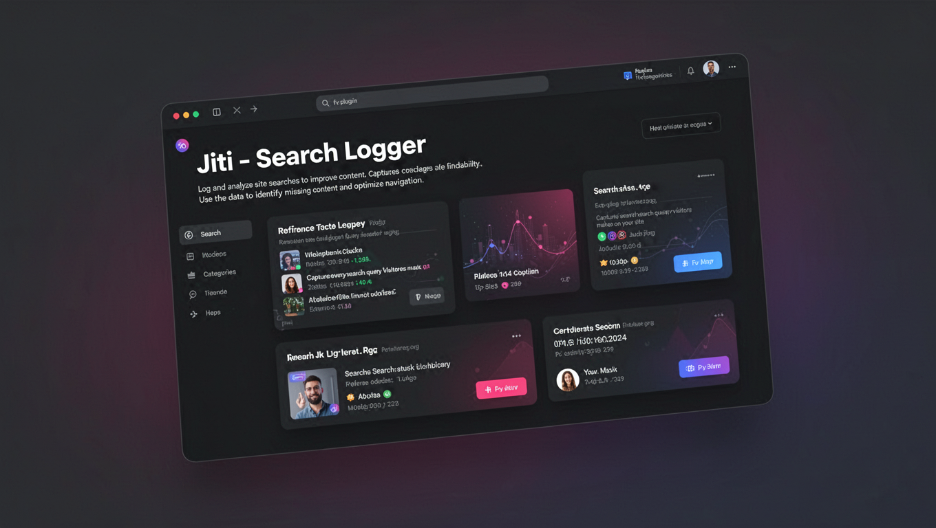 Preview of Jiti - Search Logger