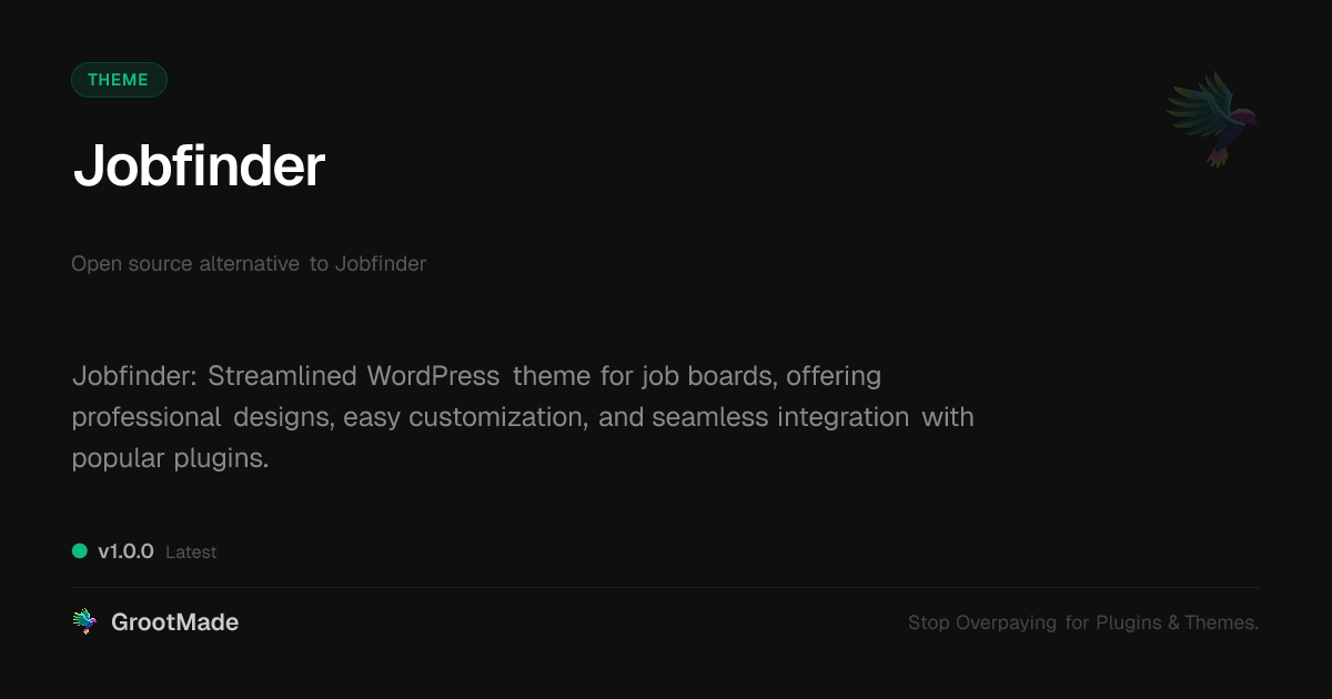 Preview of Jobfinder