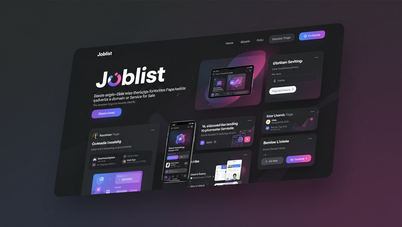 Preview of Joblist