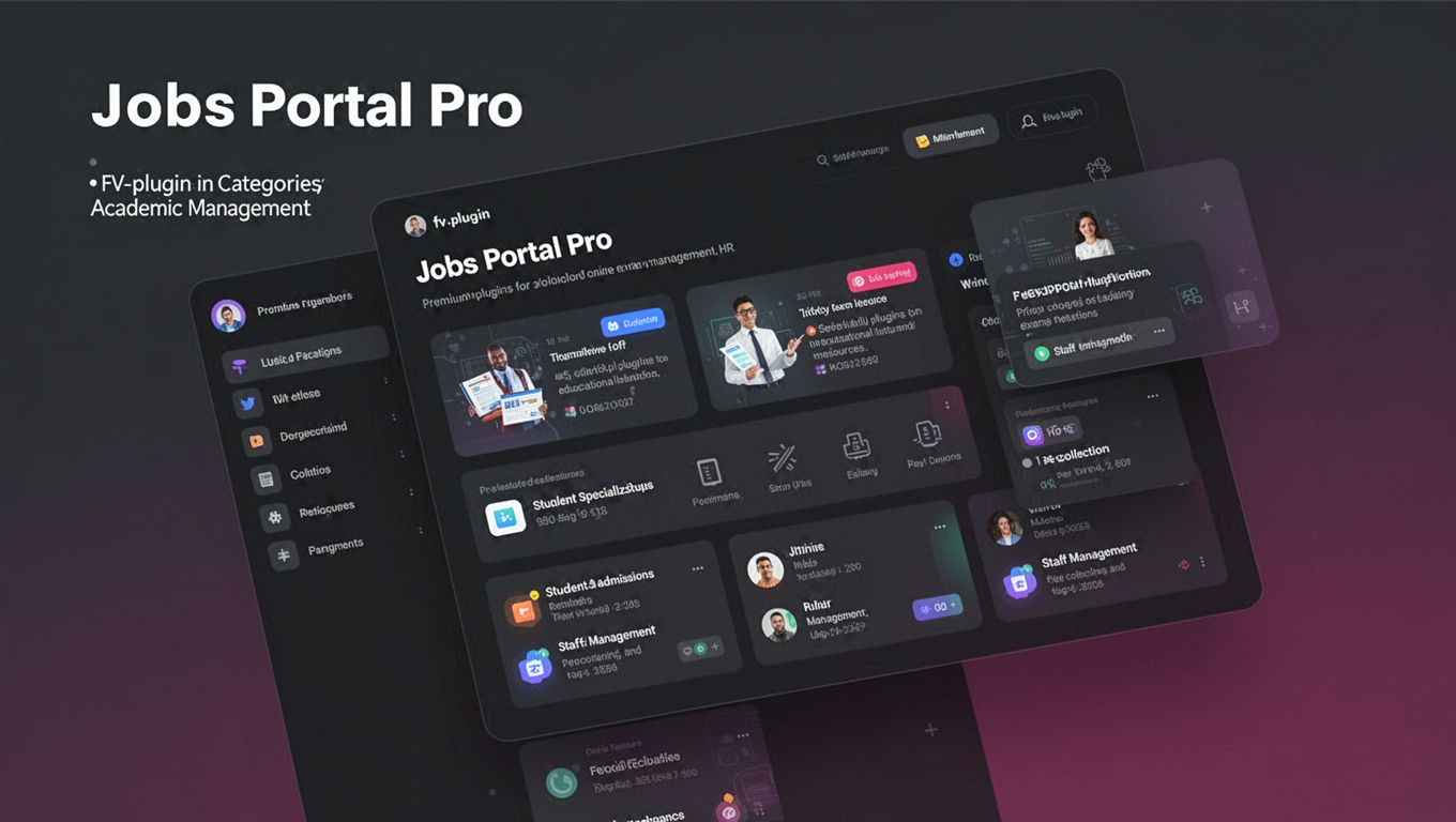 Preview of Jobs Portal Pro