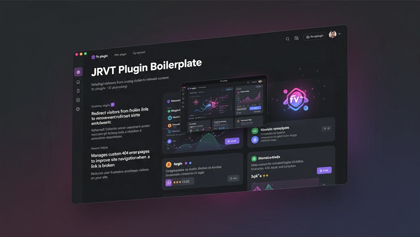 Preview of JRVT Plugin Boilerplate