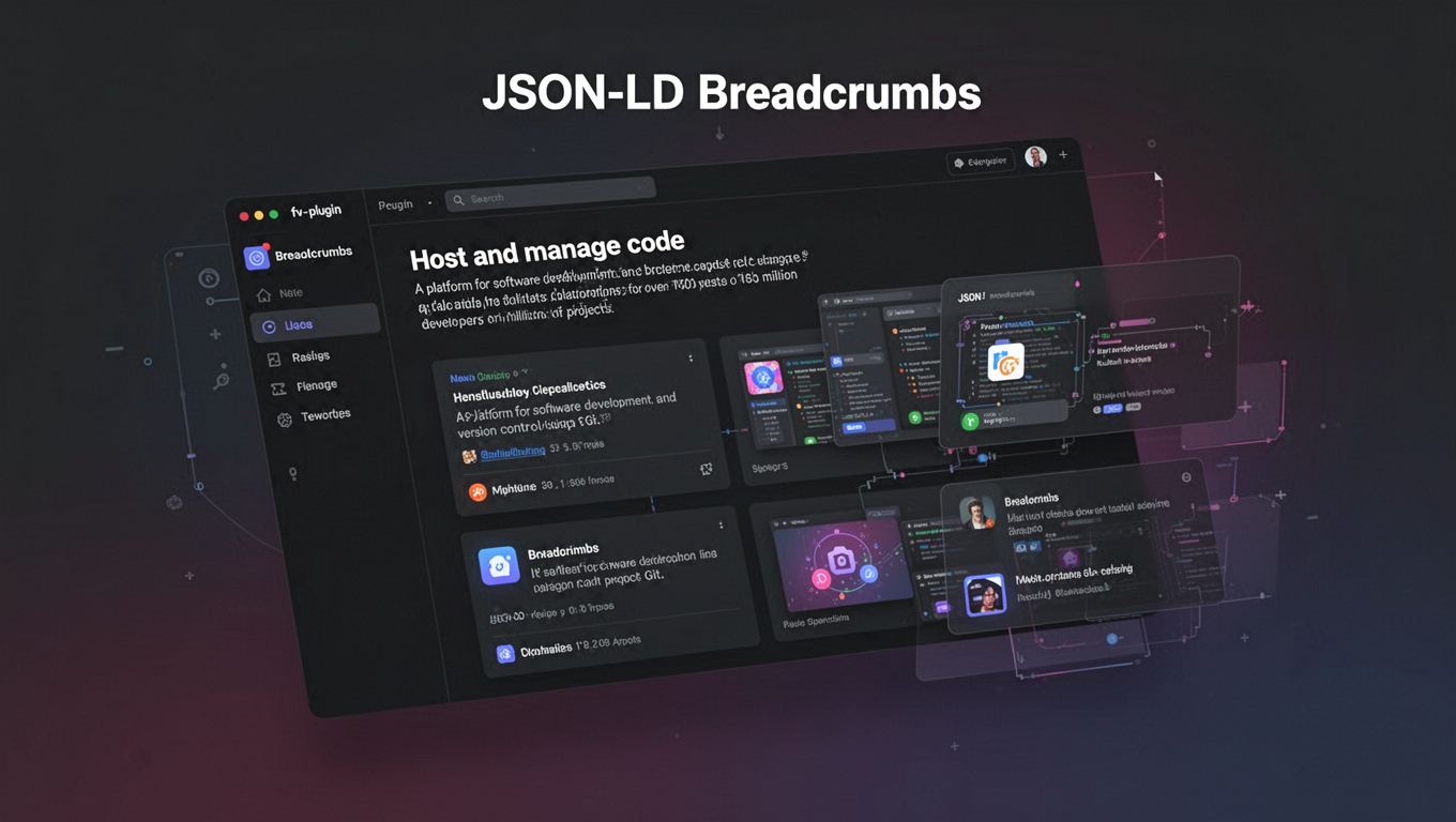 Preview of JSON-LD Breadcrumbs