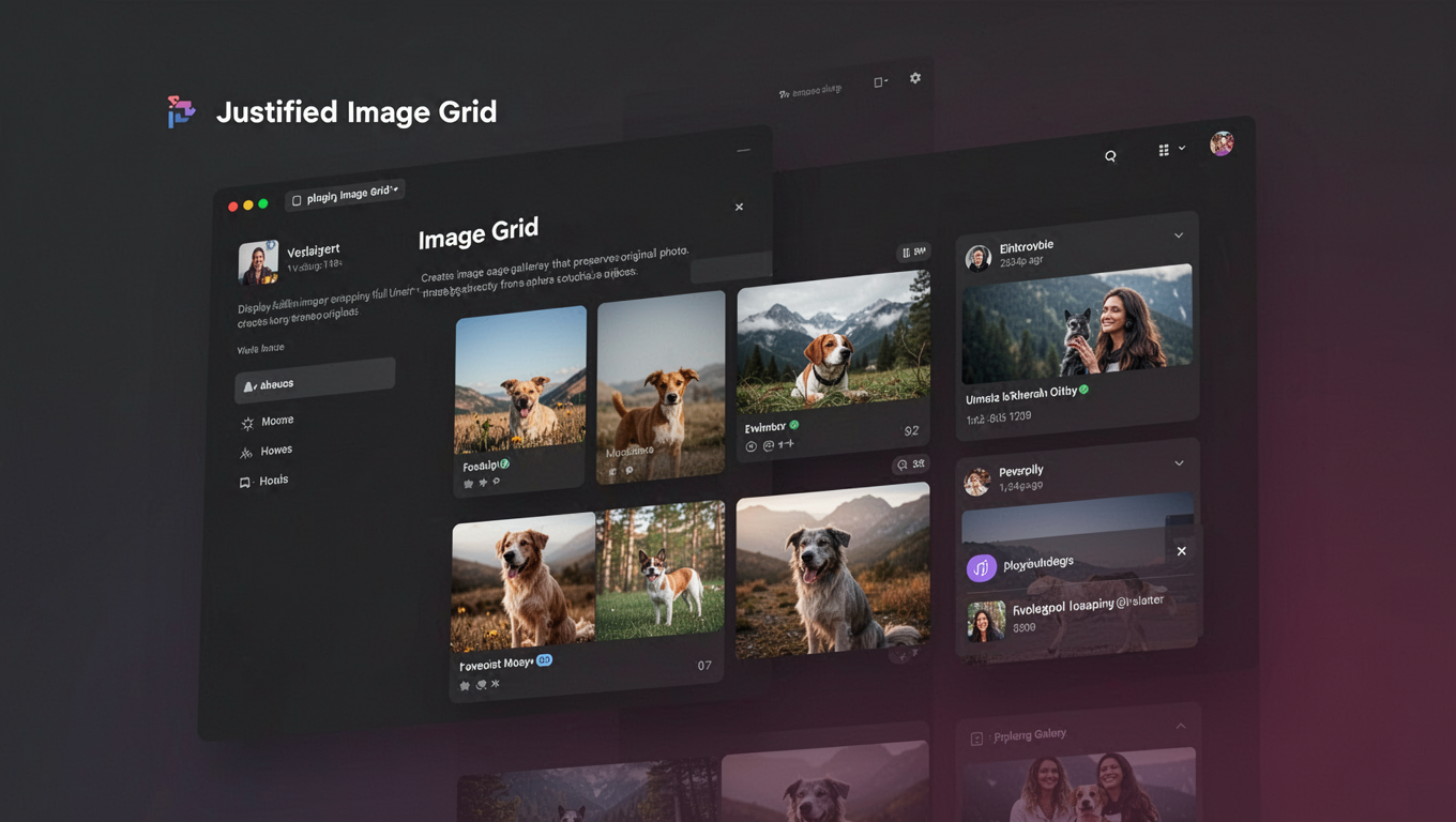 Preview of Justified Image Grid