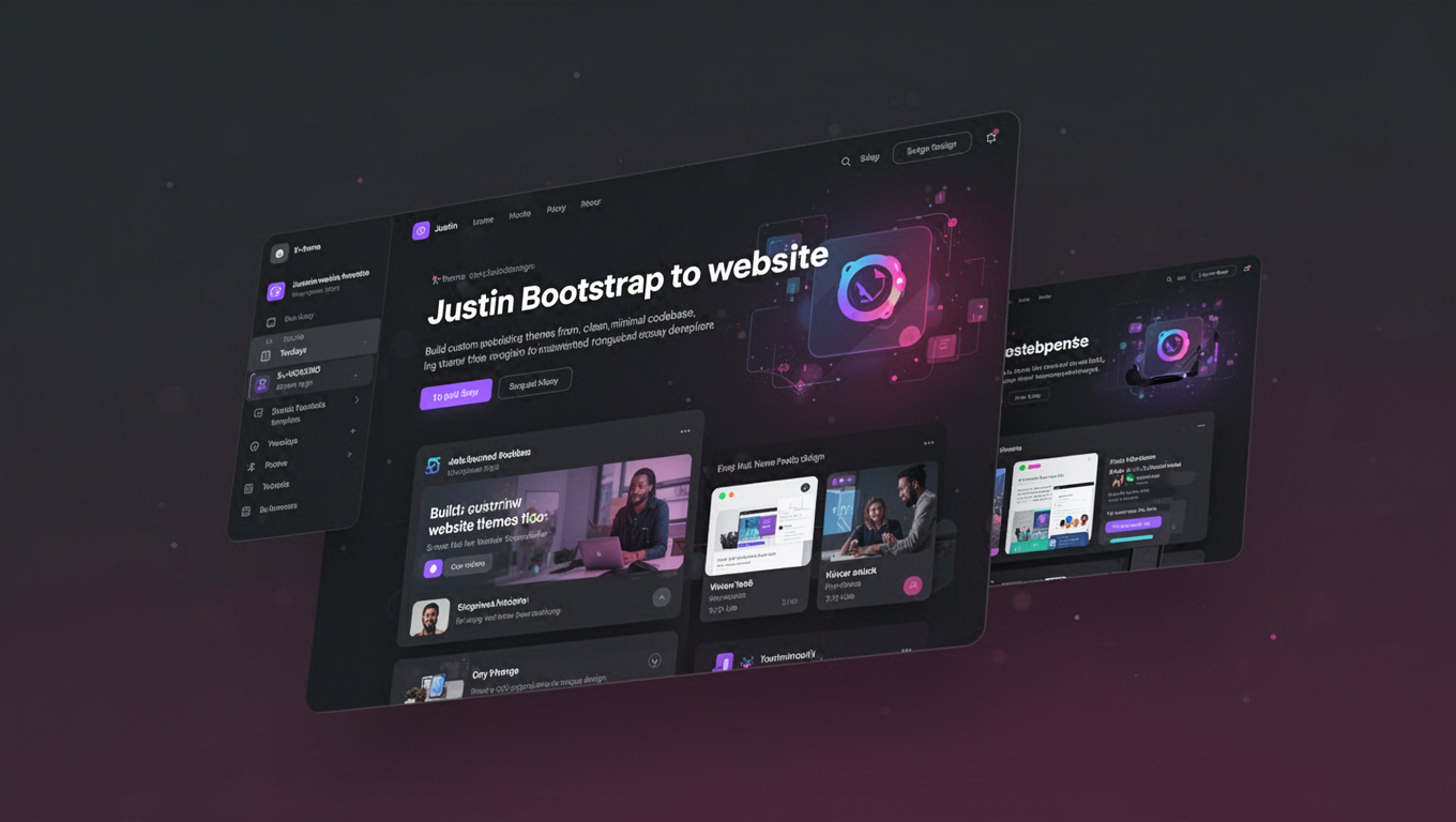 Preview of Justin Bootstrap to WP