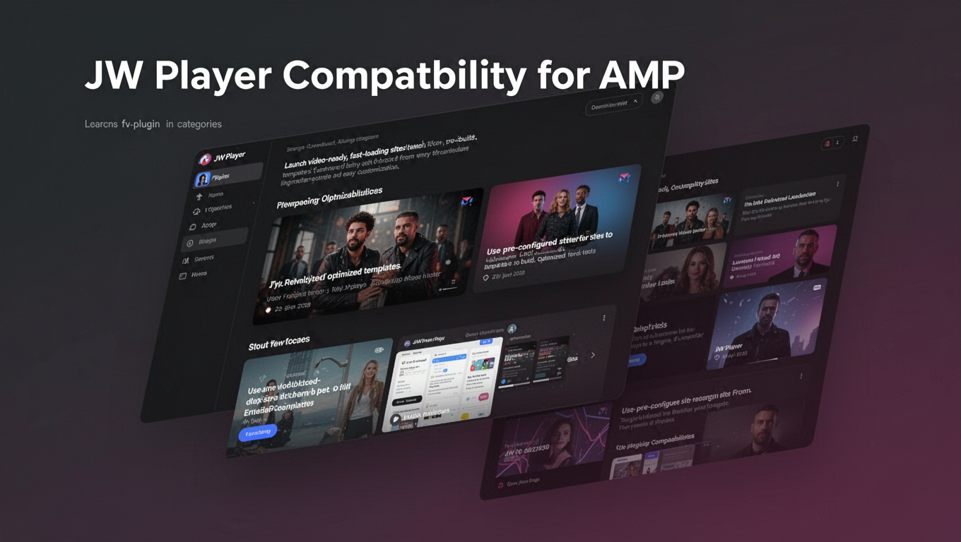 Preview of JW Player Compatibility for AMP
