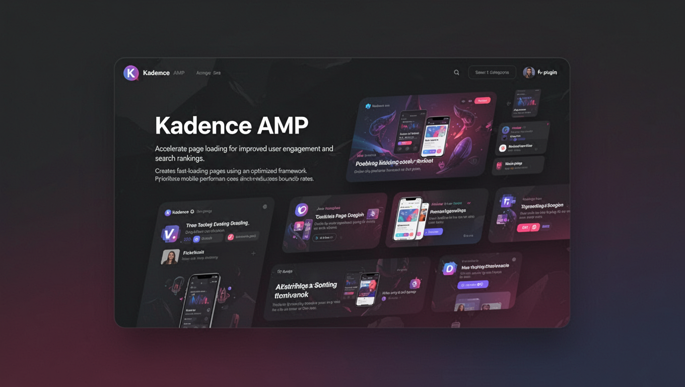 Preview of Kadence AMP