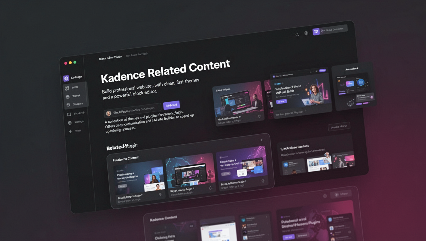 Preview of Kadence Related Content