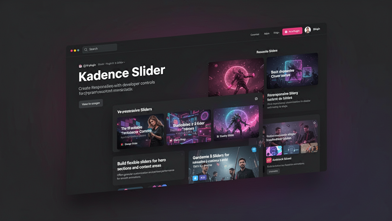 Preview of Kadence Slider