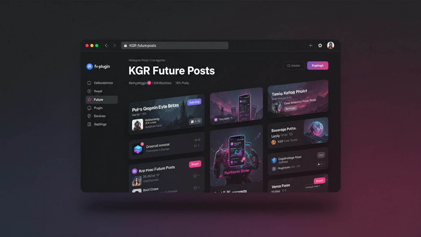 Preview of KGR Future Posts