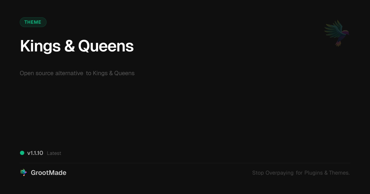 Preview of Kings & Queens