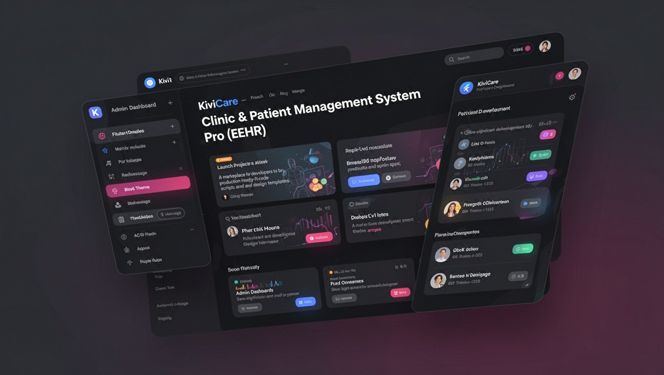 Preview of KiviCare - Clinic & Patient Management System Pro (EHR)