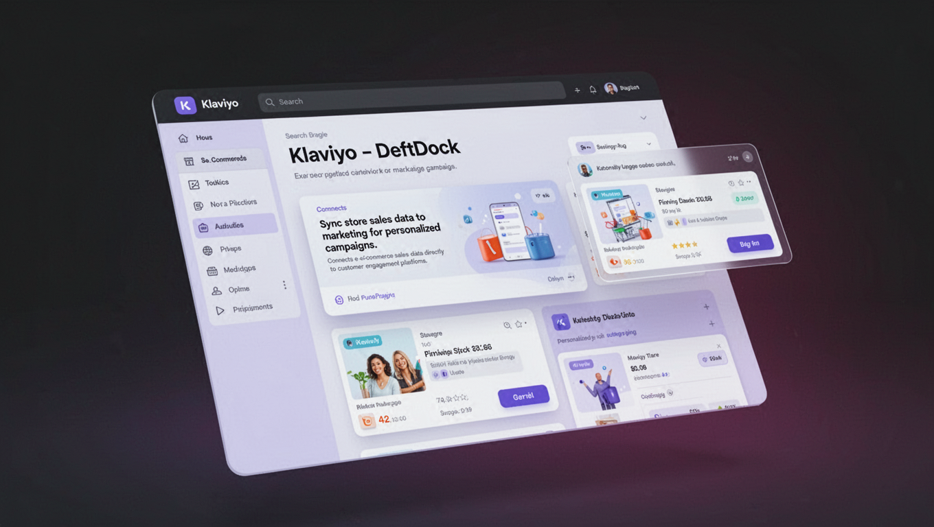 Preview of Klaviyo - DeftDock