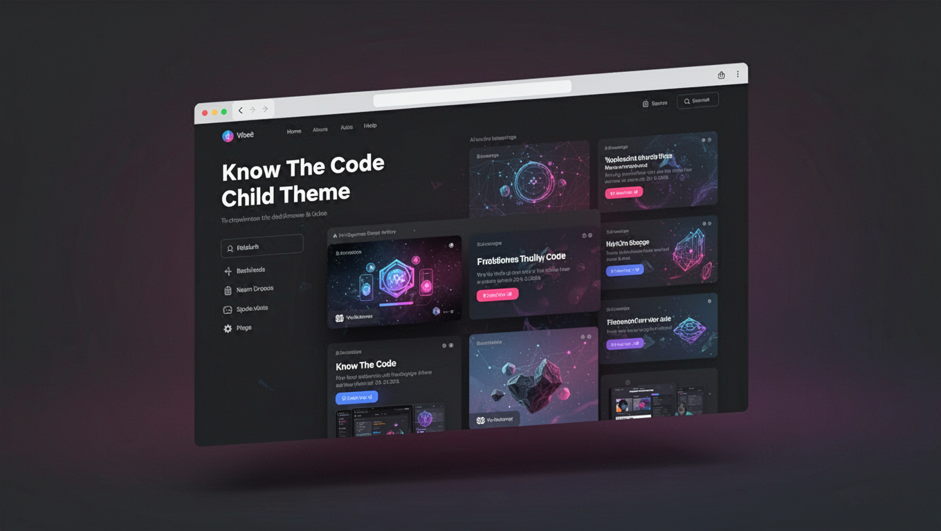 Preview of Know The Code Child Theme
