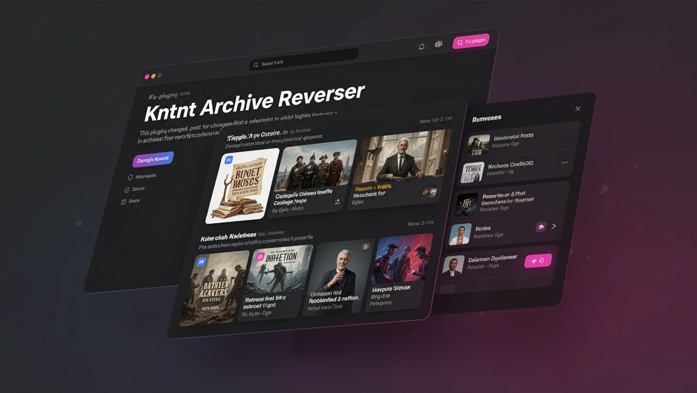 Preview of Kntnt Archive Reverser