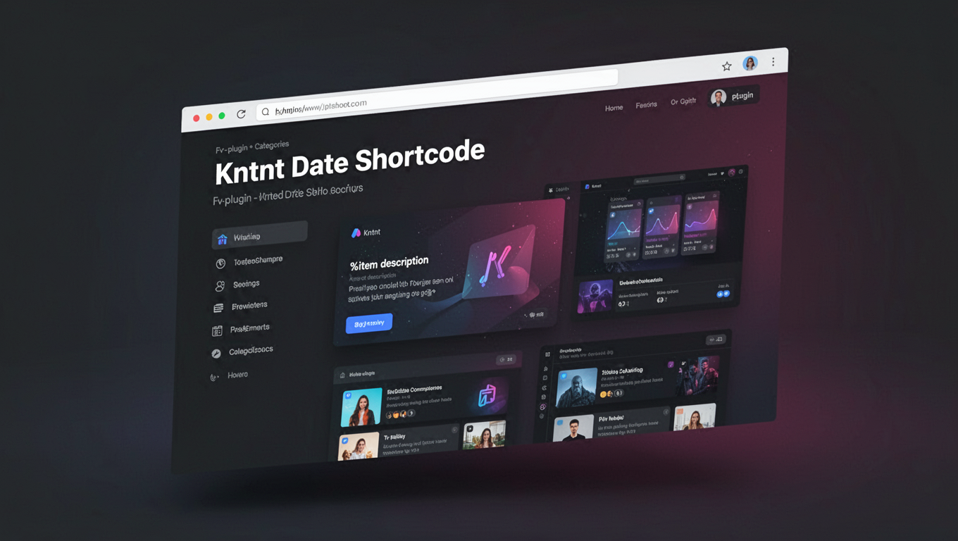 Preview of Kntnt Date Shortcode