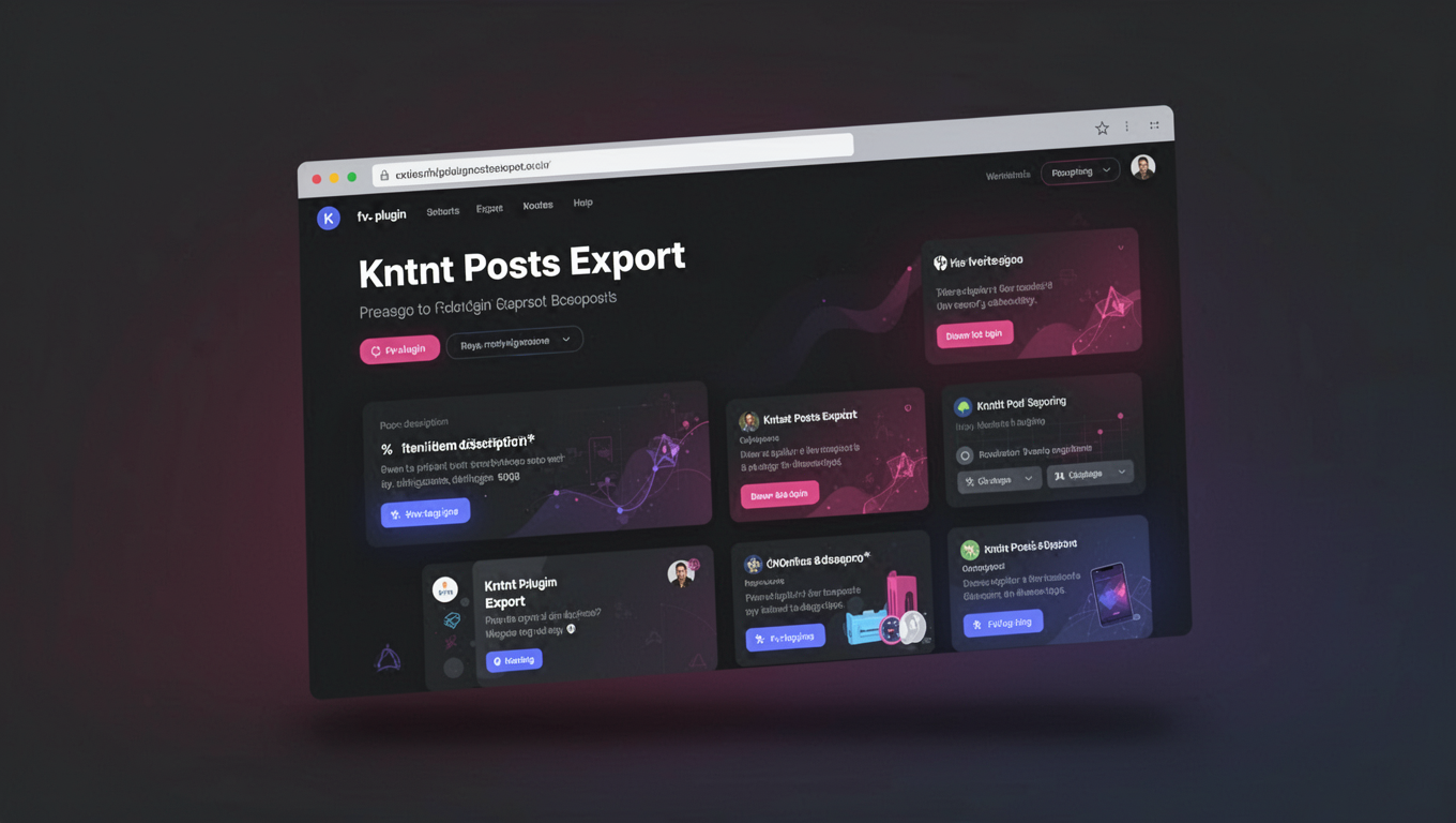 Preview of Kntnt Posts Export