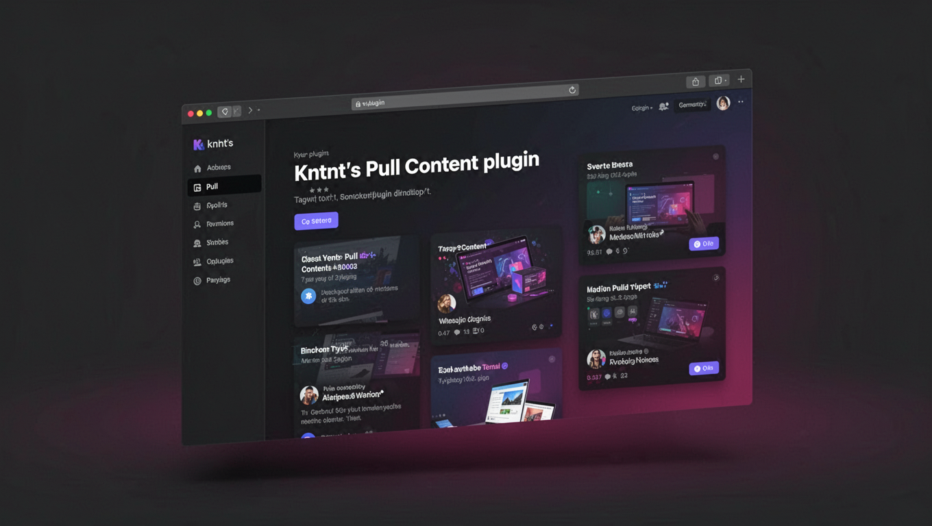 Preview of Kntnt's Pull Content plugin