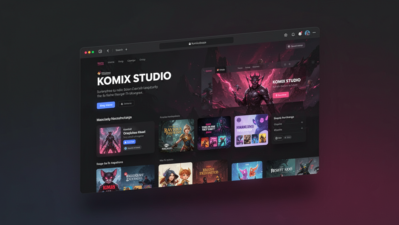 Preview of KOMIX STUDIO