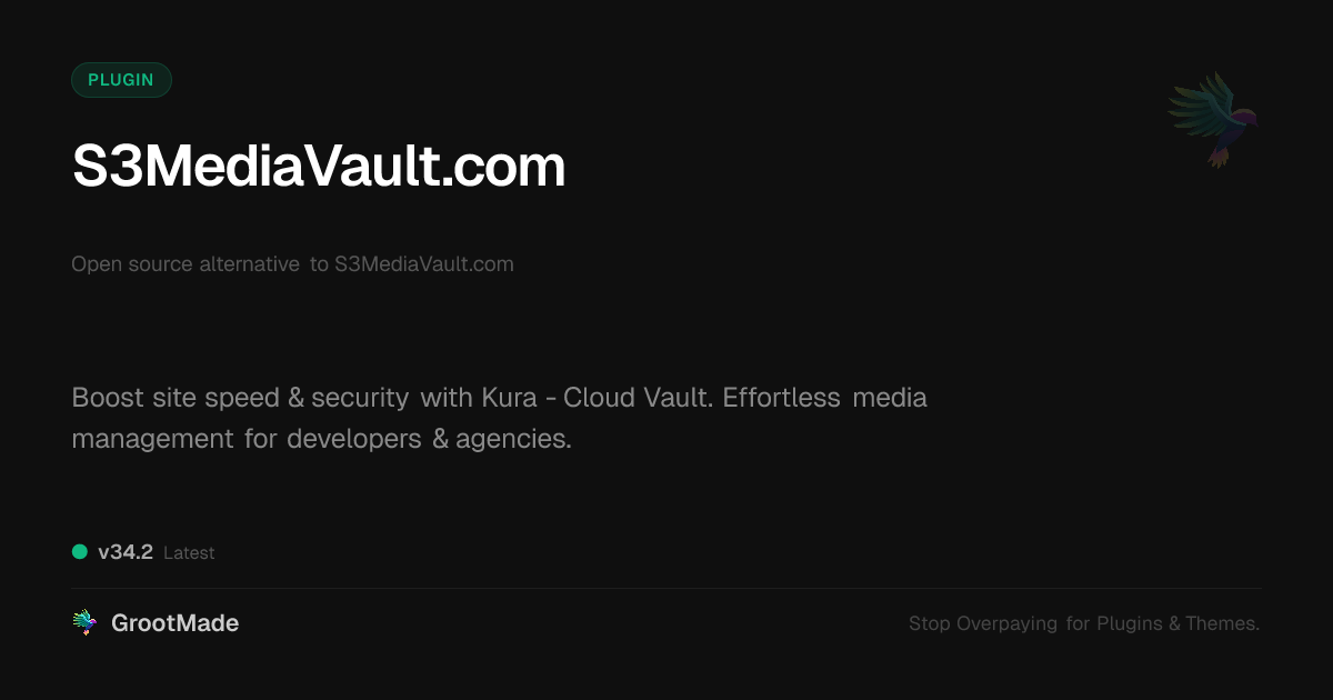 Preview of S3MediaVault.com