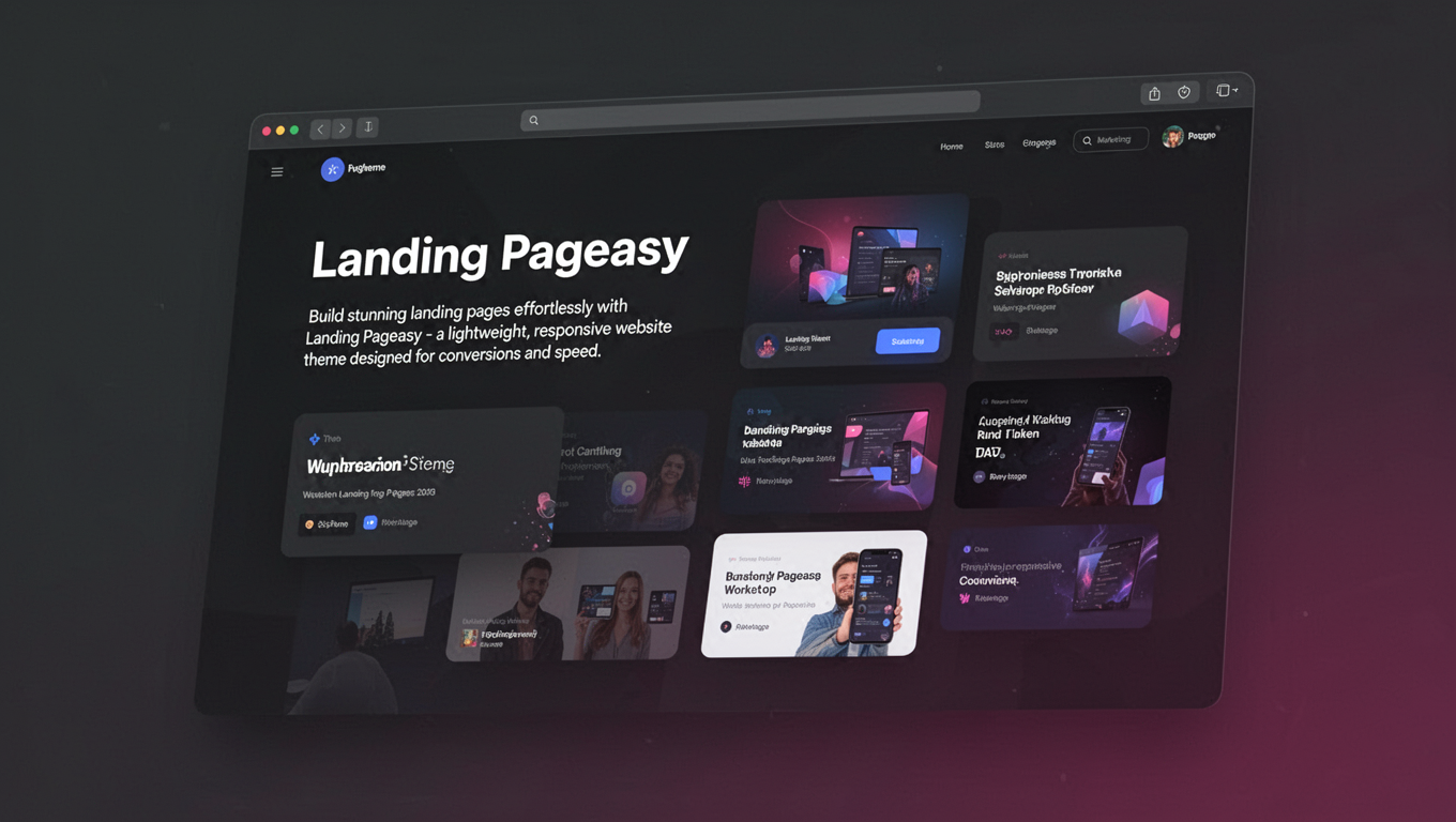 Preview of Landing Pageasy