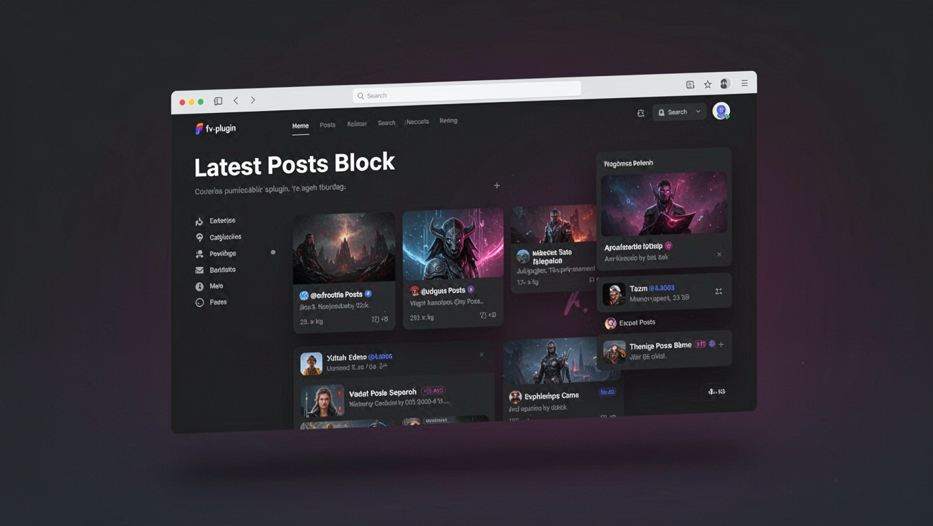 Preview of Latest Posts Block