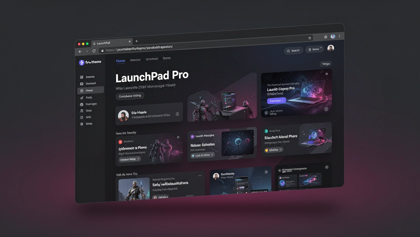 Preview of LaunchPad Pro