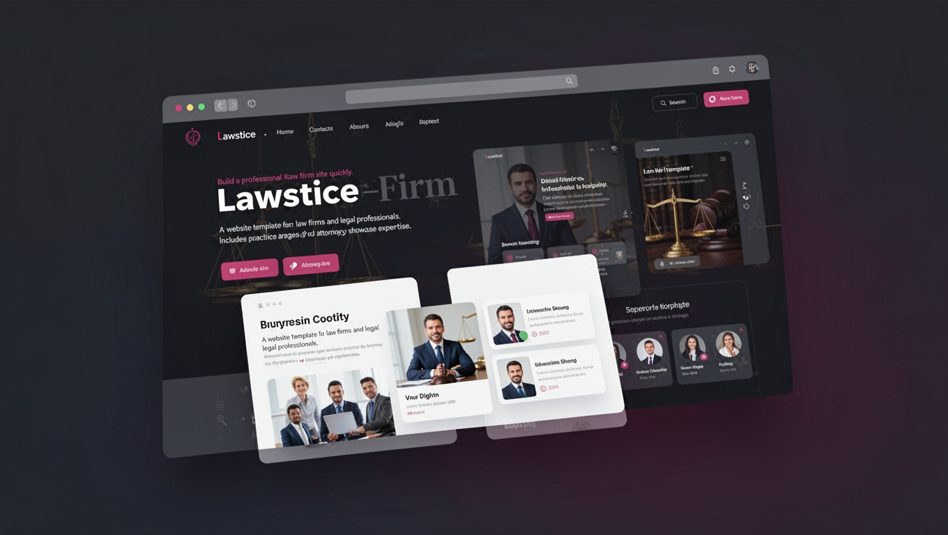 Preview of Lawstice - Law Firm WP template
