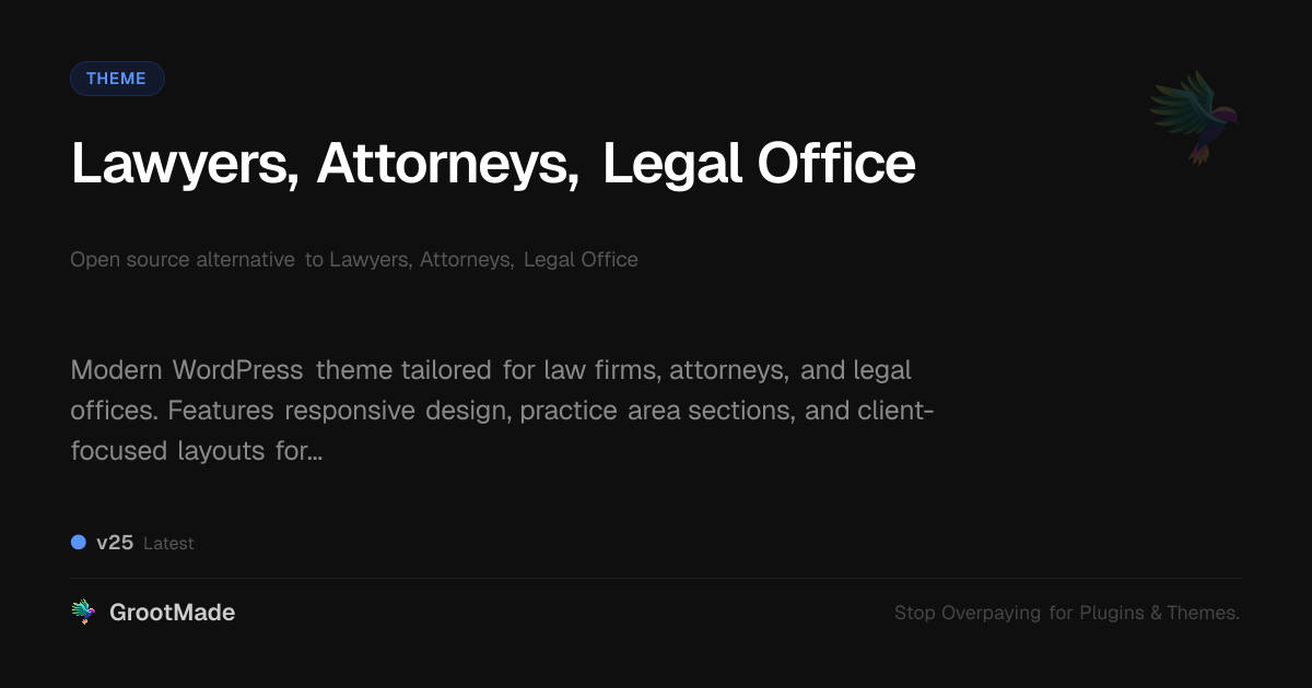 Preview of Lawyers, Attorneys, Legal Office
