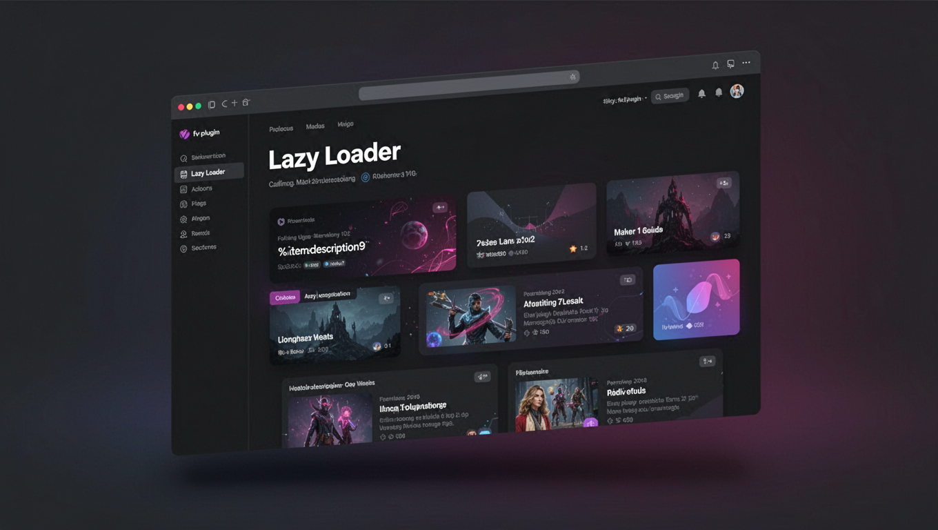 Preview of Lazy Loader