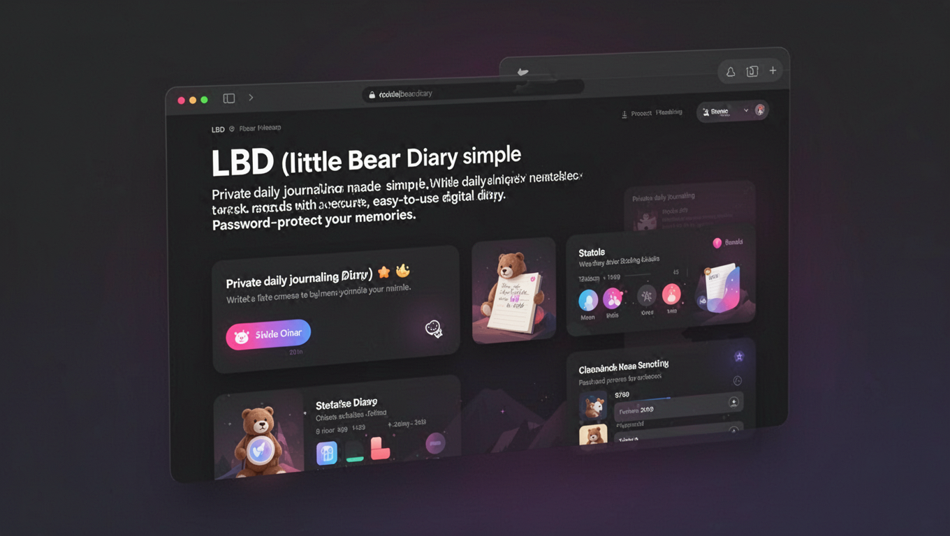 Preview of LBD (Little Bear Diary)