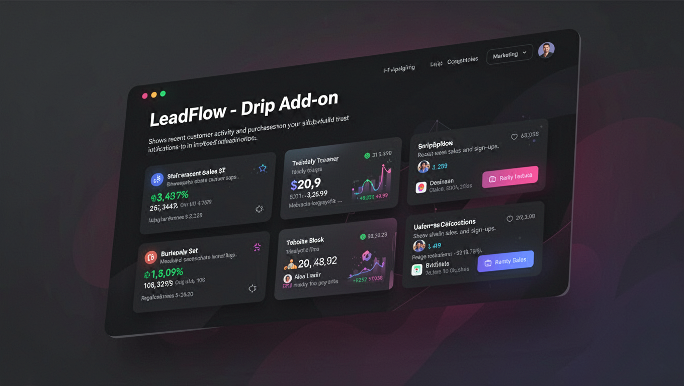 Preview of LeadFlow - Drip Add-on