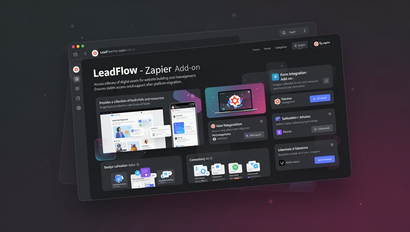 Preview of LeadFlow - Zapier Add-on