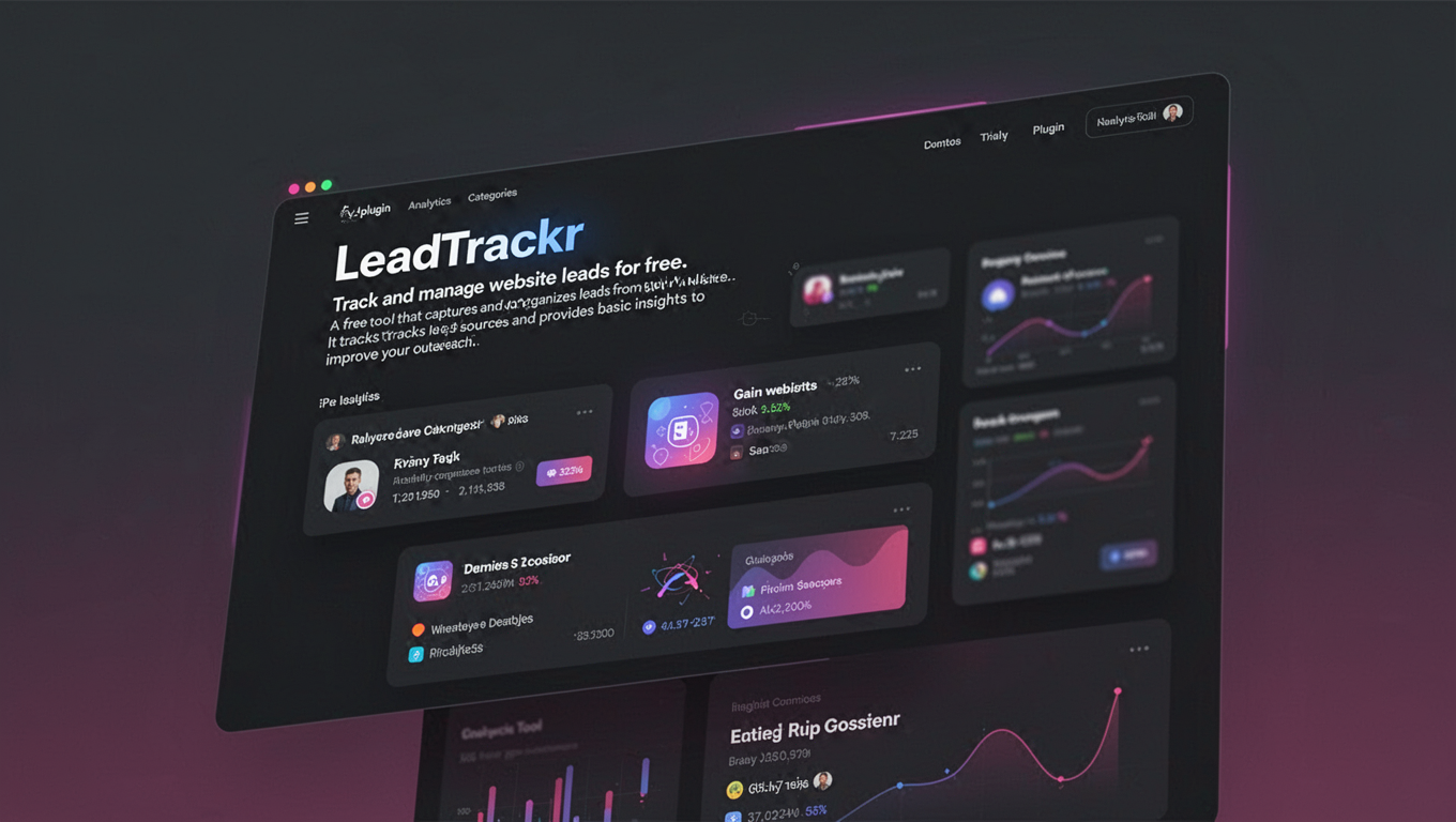Preview of LeadTrackr