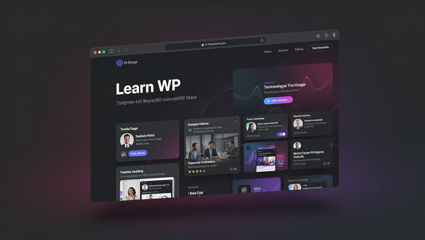 Preview of Learn WP