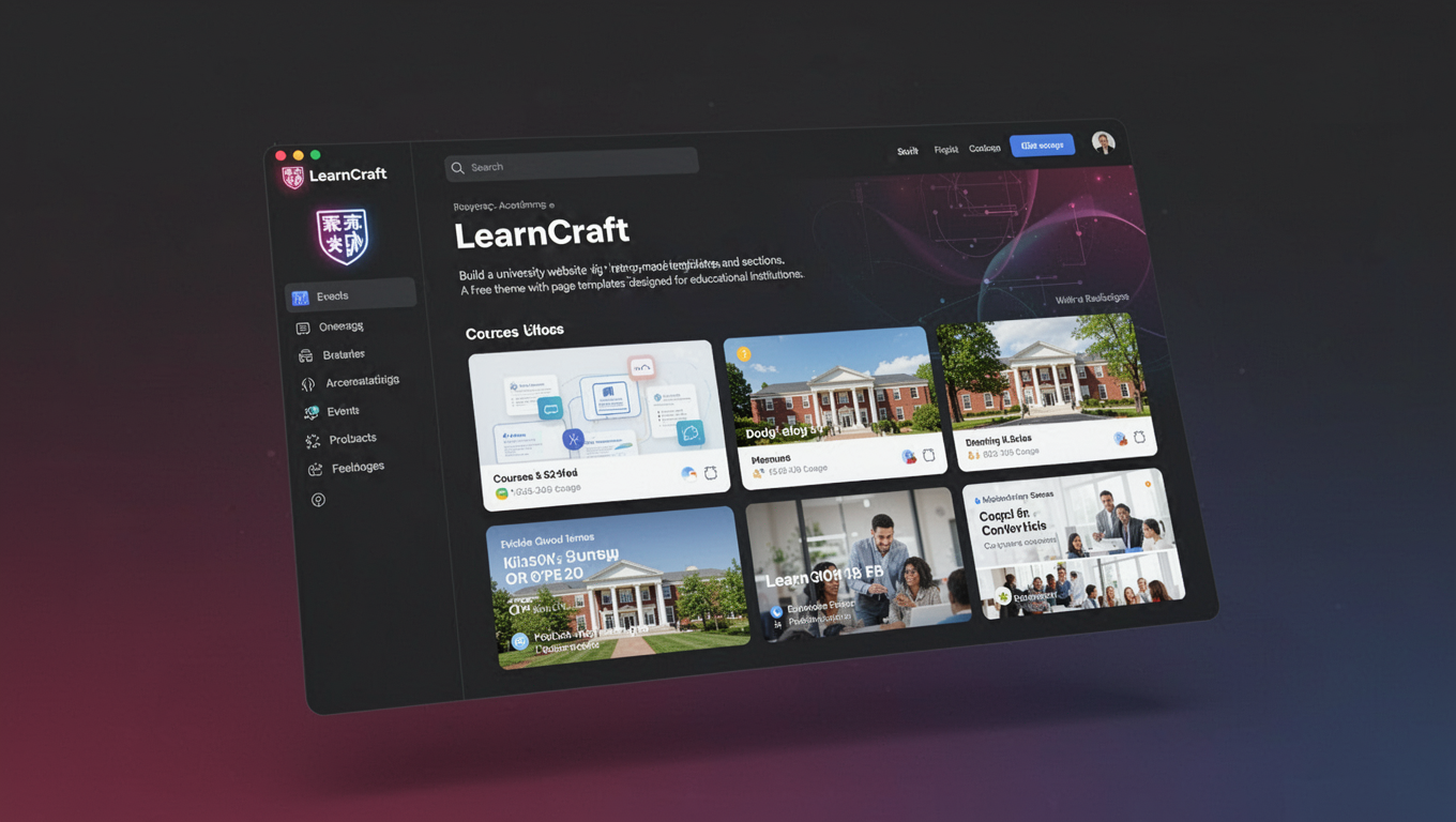 Preview of LearnCraft