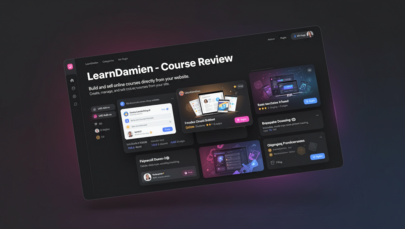 Preview of LearnDamien - Course Review