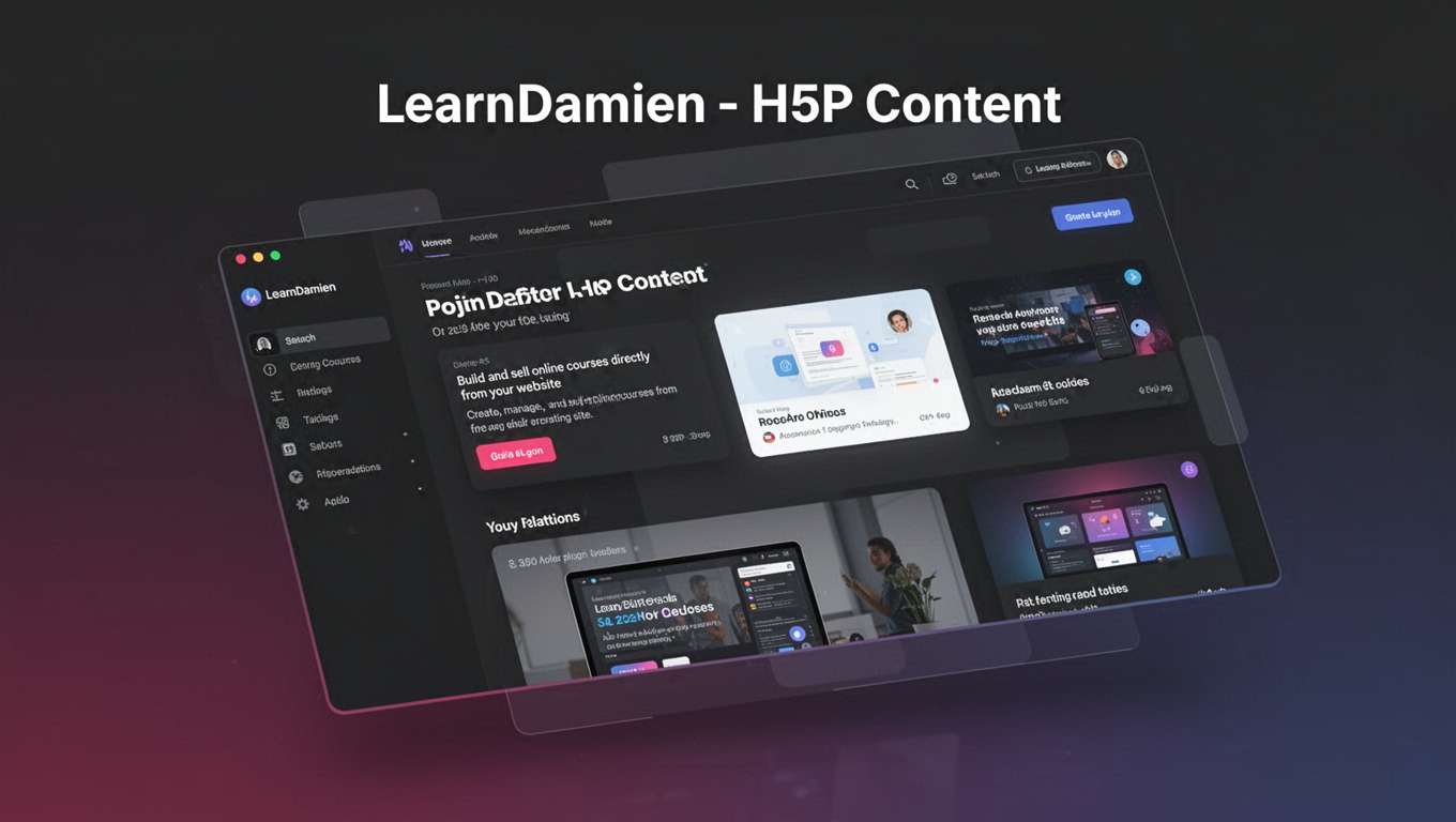 Preview of LearnDamien - H5P Content