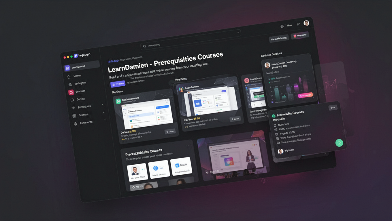 Preview of LearnDamien - Prerequisites Courses