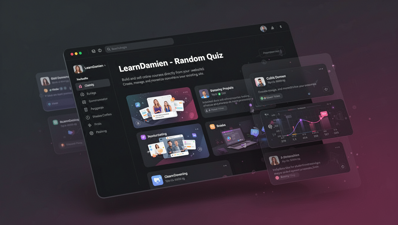 Preview of LearnDamien - Random Quiz