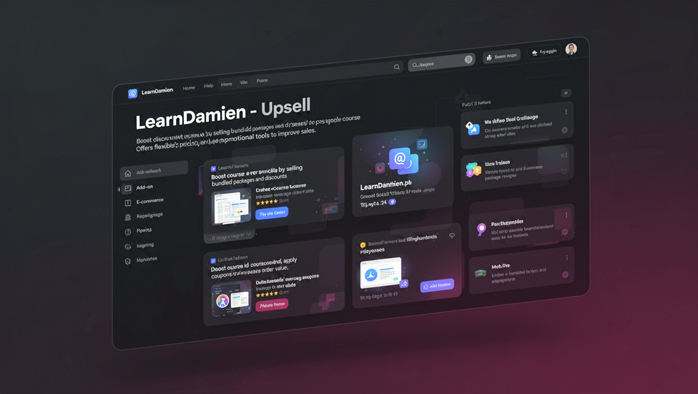 Preview of LearnDamien - Upsell